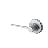 Kwikset Left Hand Ladera Lever with Round Rose Half Dummy Lock Kwikset