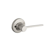 Kwikset Left Hand Ladera Lever with Round Rose Half Dummy Lock Kwikset