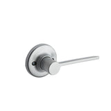 Kwikset Left Hand Ladera Lever with Round Rose Half Dummy Lock Kwikset