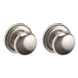 Baldwin Preconfigured 5000 Knob with 5048 Rose Passage Lock with 2-3/8" Backset and Full Lip Strike Baldwin Estate