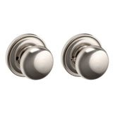 Baldwin Preconfigured 5000 Knob with 5148 Rose Privacy Lock with 2-3/8" Backset and Full Lip Strike Baldwin Estate