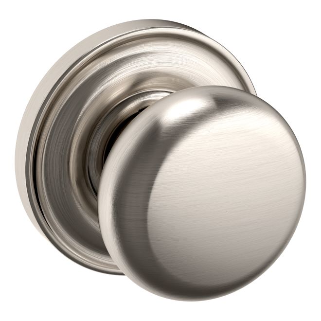 Baldwin 5015 Preconfigured 5015 Classic Knob with 5048 Rose Half Dummy Lock Baldwin Estate