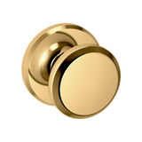 Baldwin 5023 Preconfigured 5023 Knob with R016 Rose Half Dummy Lock Baldwin Estate