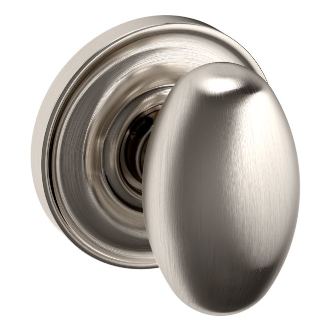 Baldwin 5025 Preconfigured 5025 Knob with 5048 Rose Half Dummy Lock Baldwin Estate