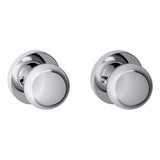 Baldwin 5041 Preconfigured 5041 Knob with 5146 Rose Privacy Lock with 2-3/8" Backset and Full Lip Strike Baldwin Estate