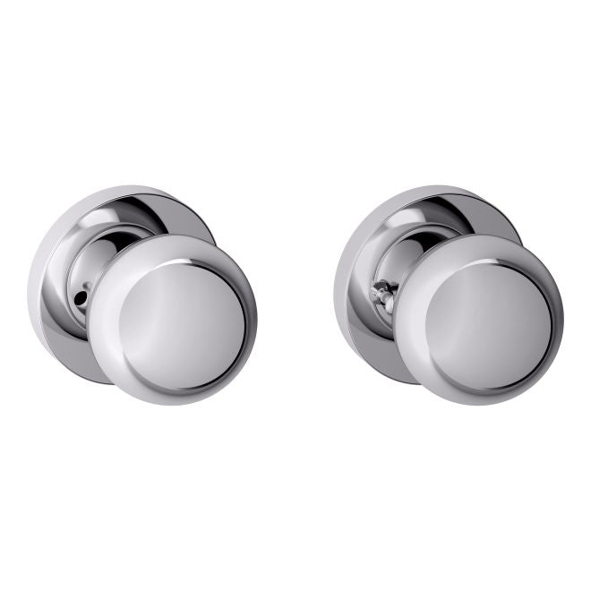 Baldwin 5041 Preconfigured 5041 Knob with 5146 Rose Privacy Lock with 2-3/8" Backset and Full Lip Strike Baldwin Estate