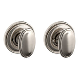 Baldwin 5057 Preconfigured 5057 Knob with 5148 Rose Privacy Lock with 2-3/8" Backset and Full Lip Strike Baldwin Estate