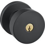 Baldwin 5230 5230 Contemporary Knob with Round Rose Emergency Egress Keyed Entry Baldwin Estate