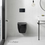 Swiss Madison Ivy Wall Hung Elongated Toilet Bowl,