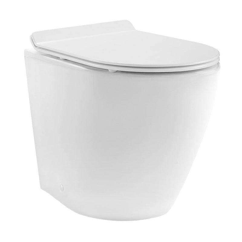 Swiss Madison St. Tropez Back-to-Wall Elongated Toilet Bowl