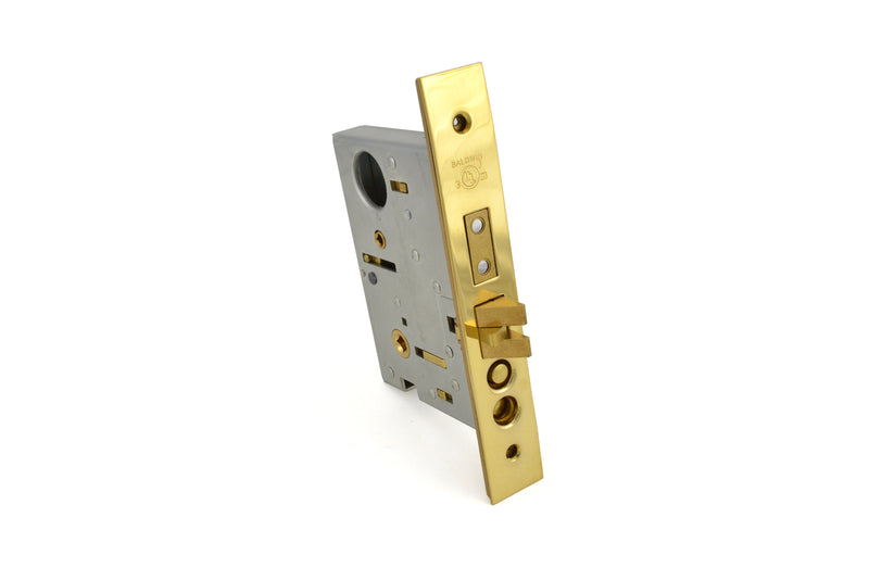 Baldwin 6075 Left Hand Emergency Egress Entry Knob by Knob 2-3/4" Backset Mortise Lock Body Baldwin Estate