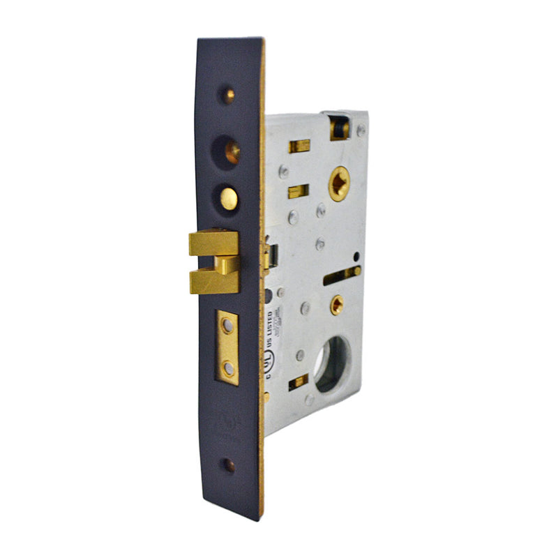 Baldwin 6301 Left Hand Lever Strength Entry / Apartment Lever by Lever 2-1/2" Backset Mortise Lock Body Baldwin Estate