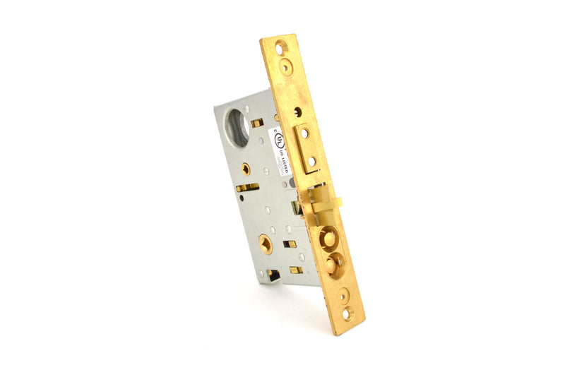 Baldwin 6301 Left Hand Lever Strength Entry / Apartment Lever by Lever 2-1/2" Backset Mortise Lock Body Baldwin Estate