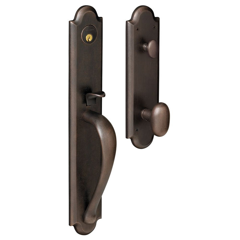 Baldwin 6402 Knob Entry Boulder Full Escutcheon Emergency Egress Handleset Baldwin Estate