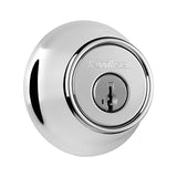 Kwikset Single Cylinder Deadbolt SmartKey with RCAL Latch and Dual RCS and 5303 Full Lip Strike K3 Kwikset