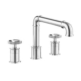 Swiss Madison Avallon 8 in. Widespread, 2-Handle Wheel, Bathroom Faucet