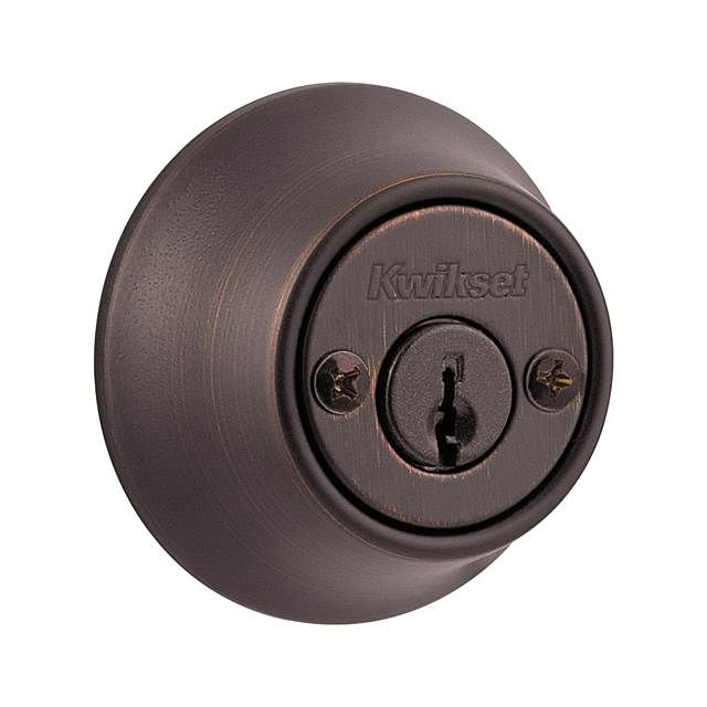 Kwikset Double Cylinder Deadbolt with RCAL Latch and Dual RCS and 5303 Full Lip Strike Kwikset