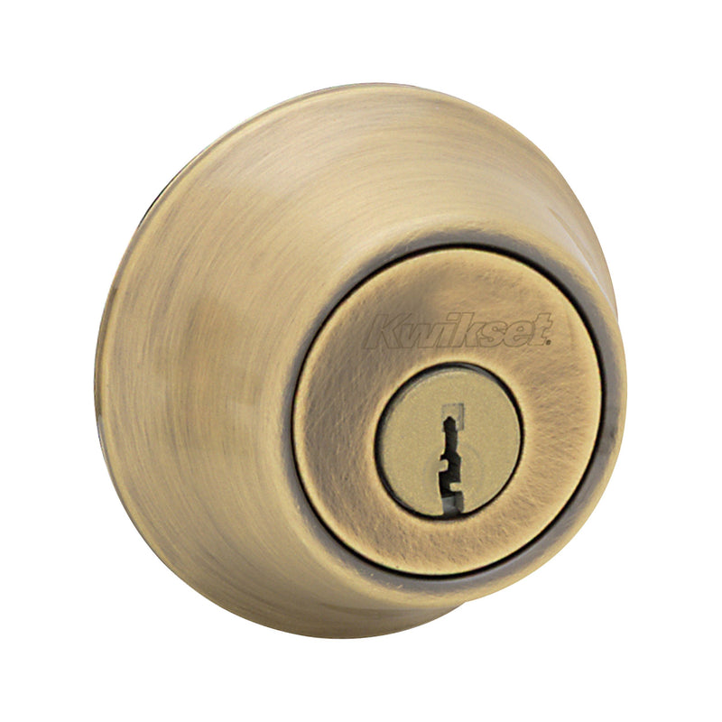 Kwikset Double Cylinder Deadbolt with RCAL Latch and Dual RCS and 5303 Full Lip Strike Kwikset