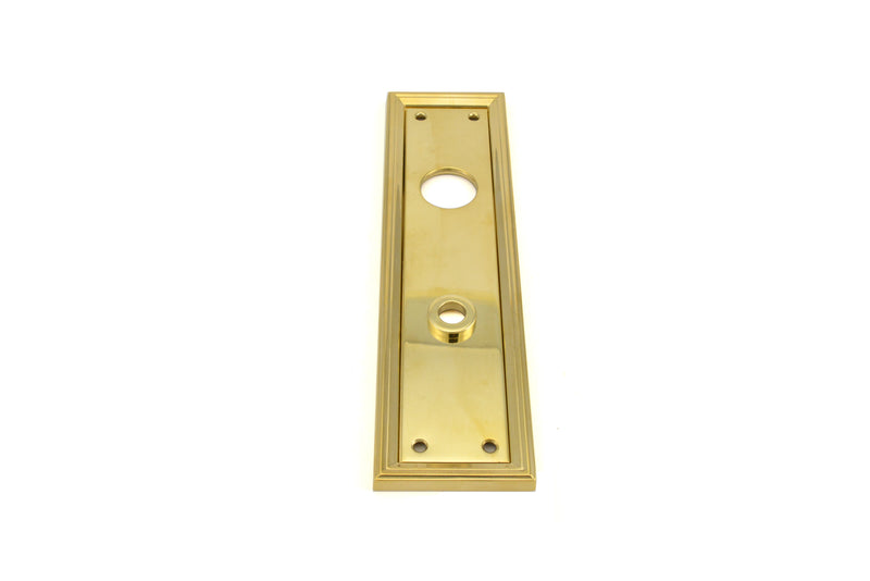 Baldwin 6793 Nashville Interior Escutcheon Cut for Cylinder Baldwin Estate