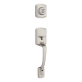 Kwikset Henley Single Cylinder Exterior Handleset SmartKey with RCAL Latch and RCS Strike Kwikset