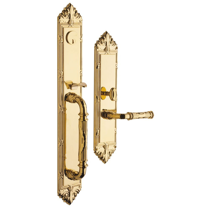 Baldwin Edinburgh Left Hand Single Cylinder Entry Mortise Lock Trim Baldwin Estate