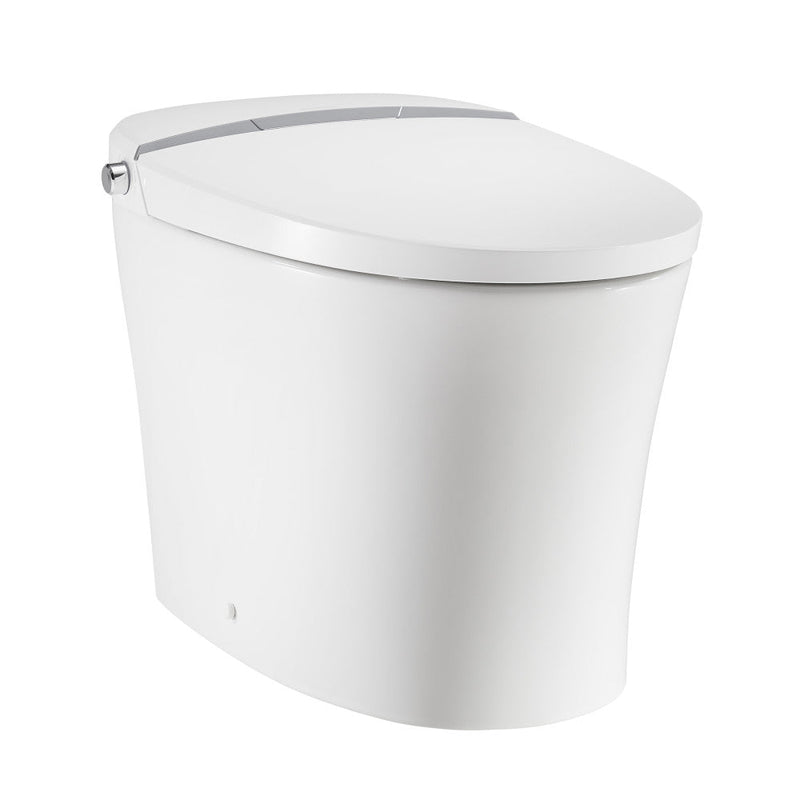 Swiss Madison Avancer Smart Tankless Elongated Toilet and Bidet, Touchless Vortex Dual-Flush 1.1/1.6 gpf Swiss Madison