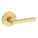 Kwikset Halifax Lever with Round Rose Passage Door Lock with 6AL Latch and RCS Strike Kwikset