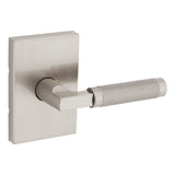 Kwikset Prava Lever with Rectangular Rose Passage Door Lock with 6AL Latch and RCS Strike Kwikset