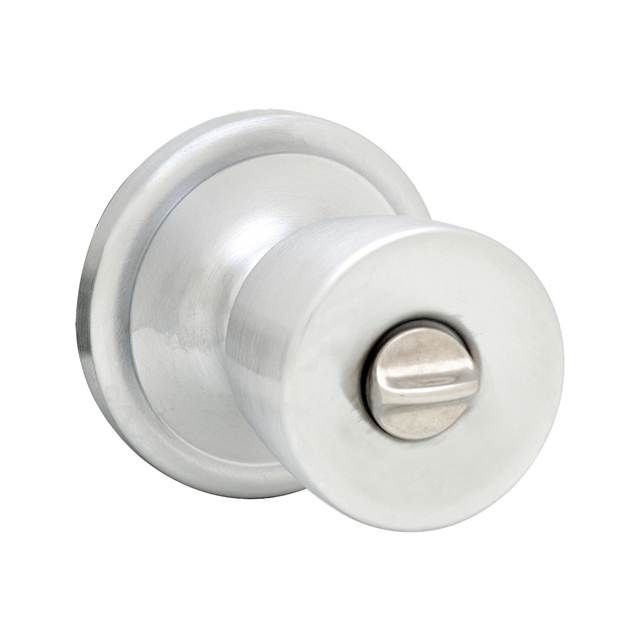 Kwikset Abbey Knob Privacy Door Lock with 6AL Latch and RCS Strike Kwikset