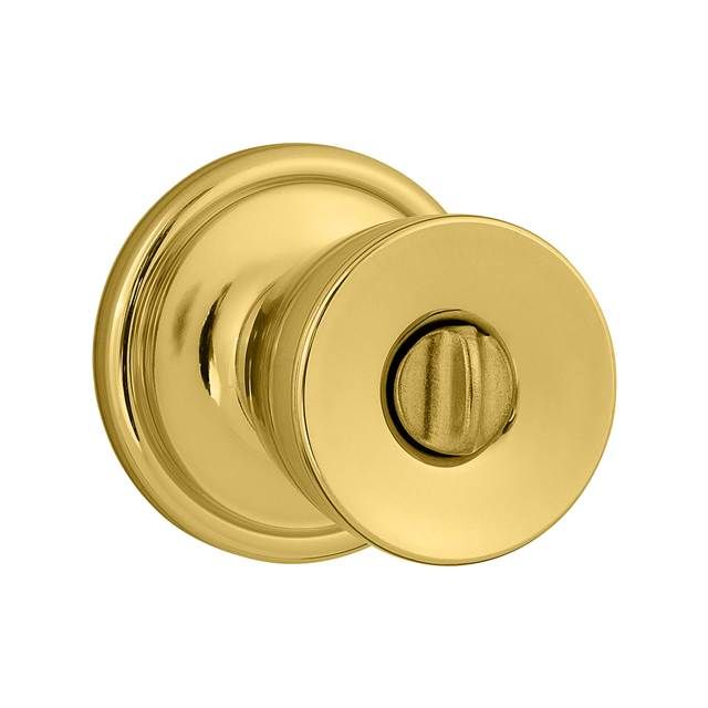 Kwikset Abbey Knob Privacy Door Lock with 6AL Latch and RCS Strike Kwikset