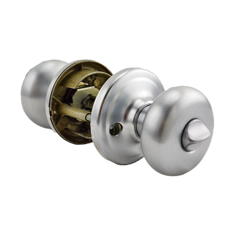 Kwikset Hancock Knob Entry Door Lock with 6AL Latch and RCS Strike Kwikset