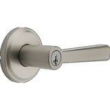 Kwikset Trafford Lever Entry Door Lock SmartKey with 6AL Latch and RCS Strike Kwikset