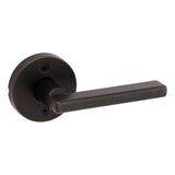 Kwikset Halifax Lever with Round Rose Half Dummy Door Lock Kwikset