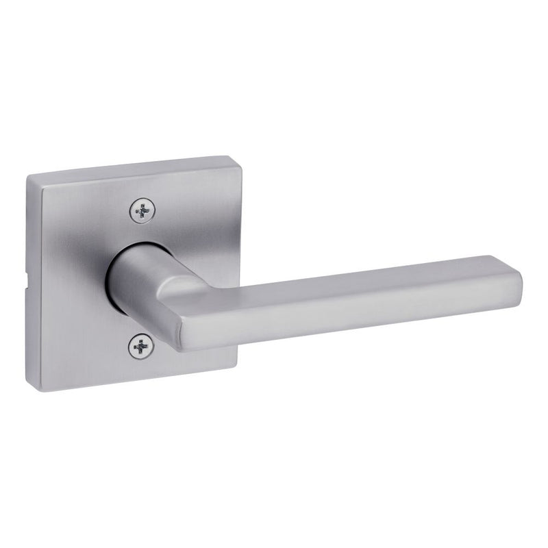 Kwikset Halifax Lever with Square Rose Half Dummy Door Lock Kwikset