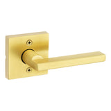 Kwikset Halifax Lever with Square Rose Half Dummy Door Lock Kwikset