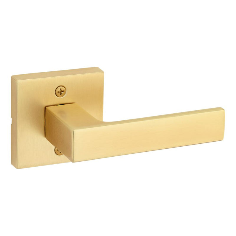 Kwikset Singapore Lever with Square Rose Half Dummy Kwikset