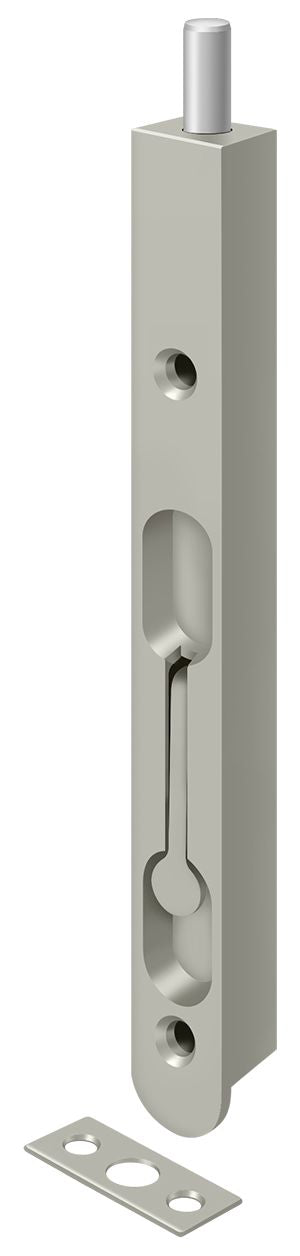 Deltana 7" Flush Bolt; Zinc; Deltana