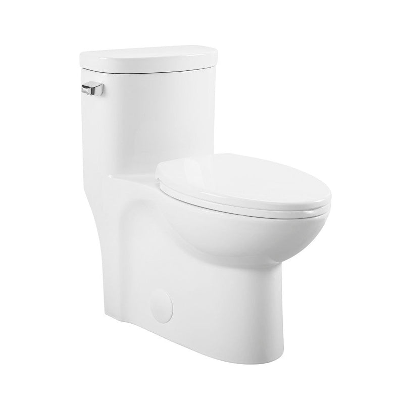 Swiss Madison Sublime One-Piece Elongated Left Side Flush Handle Toilet 1.28 gpf