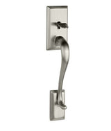 Kwikset Hawthorne Handle Only; No Deadbolt with RCAL Latch and RCS Strike Kwikset