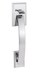 Kwikset Tavaris Handle Only; No Deadbolt with 6AL Latch and RCS Strike Kwikset