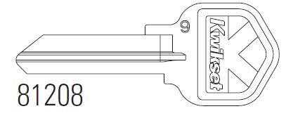 Kwikset Kwikset 6 Pin Key Blank Kwikset