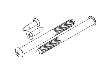 Kwikset Screw Pack for 780; 970; 980 Single Cylinder Deadbolts Kwikset