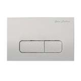 Swiss Madison Wall Mount Dual Flush Actuator Plate with Rectangle Push Buttons Swiss Madison