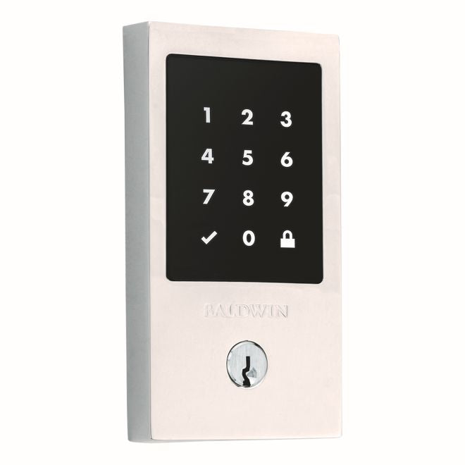 Baldwin 8225 Stand Alone Minneapolis Touchscreen Deadbolt with Schlage C Keyway Baldwin Estate