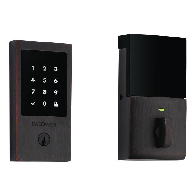 Baldwin Z-Wave Minneapolis Touchscreen Deadbolt with Schlage C Keyway Baldwin Estate