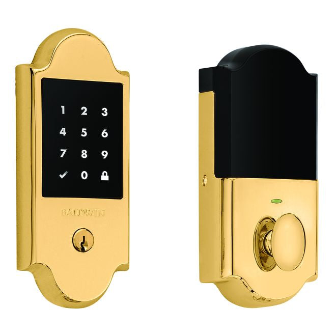 Baldwin Z-Wave Boulder Touchscreen Deadbolt with Schlage C Keyway Baldwin Estate