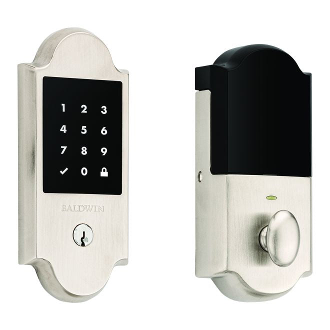 Baldwin Z-Wave Boulder Touchscreen Deadbolt with Schlage C Keyway Baldwin Estate