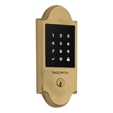 Baldwin Z-Wave Boulder Touchscreen Deadbolt with Schlage C Keyway Baldwin Estate