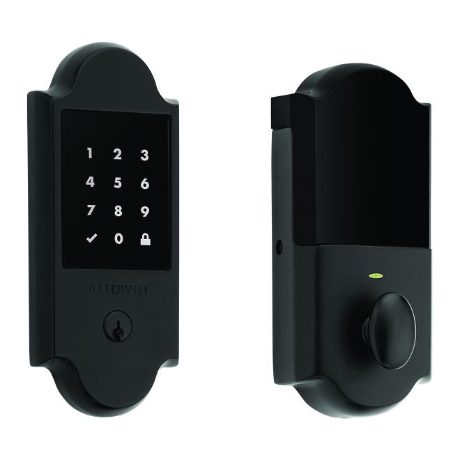 Baldwin Z-Wave Boulder Touchscreen Deadbolt with Schlage C Keyway Baldwin Estate