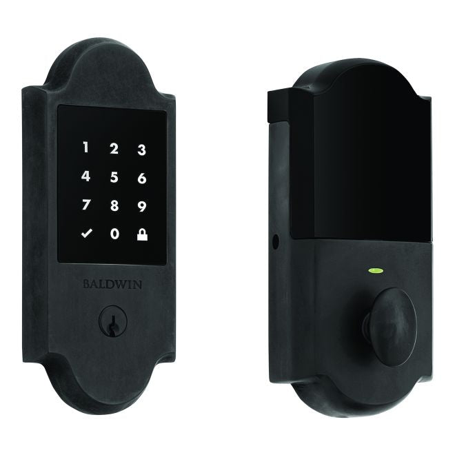 Baldwin Z-Wave Boulder Touchscreen Deadbolt with Schlage C Keyway Baldwin Estate